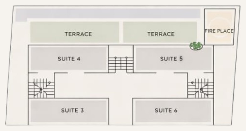 First-floor plan
